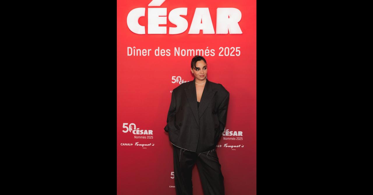 Souheila Yacoub au diner des nommés aux César 2025