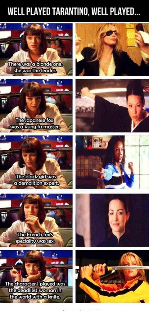 Pulp Fiction/Kill Bill