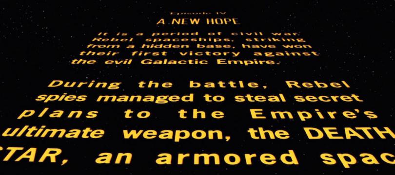 Opening crawl