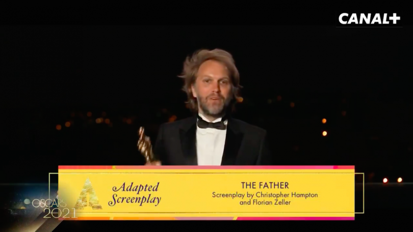 Florian Zeller Oscar du meilleur scénario adapté pour The Father