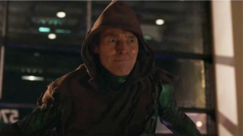 Willem Dafoe en Bouffon vert dans Spider-Man : No Way Home