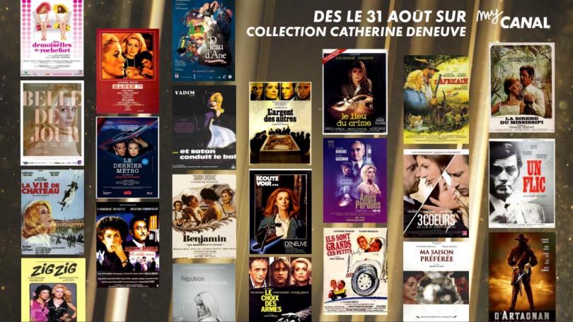 Programmation spéciale Mostra de Venise sur Canal + : La collection Catherine Deneuve