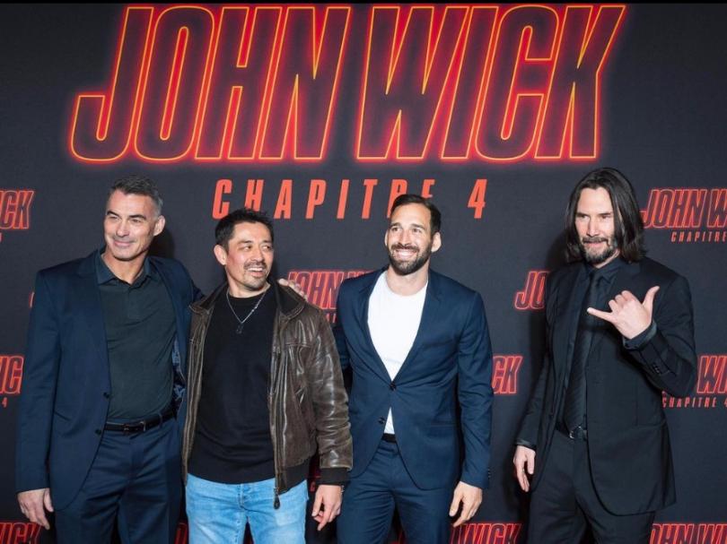 On a rencontré la doublure française de Keanu Reeves sur John Wick 4