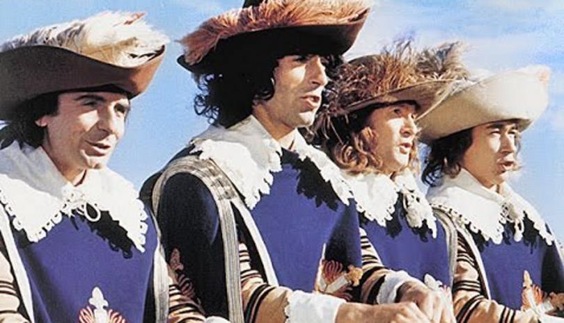 Les Quatre Charlots mousquetaires (1974)