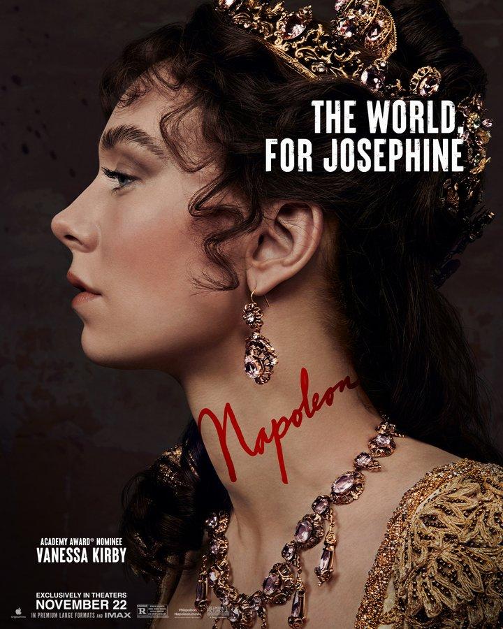 Une nouvelle affiche de Napoléon avec Vanessa Kirby 