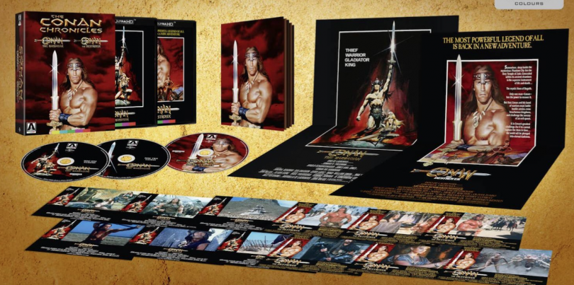 The Conan Chronicles coffret Arrow Films