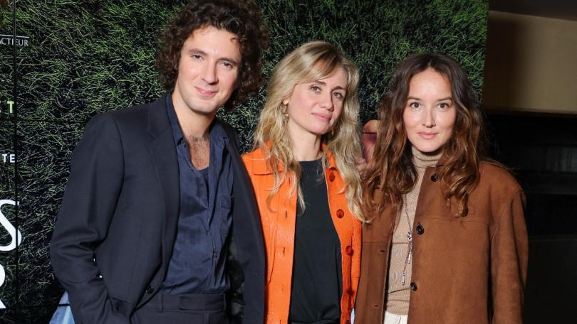 Vincent Lacoste, Katell Quillévéré et Anaïs Demoustier