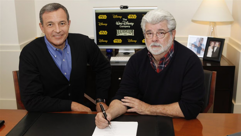 Bob Iger et George Lucas