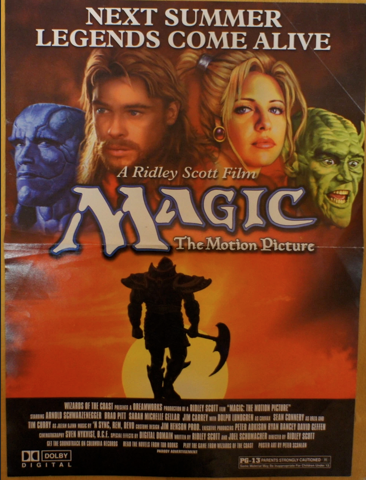 Magic poster parodique